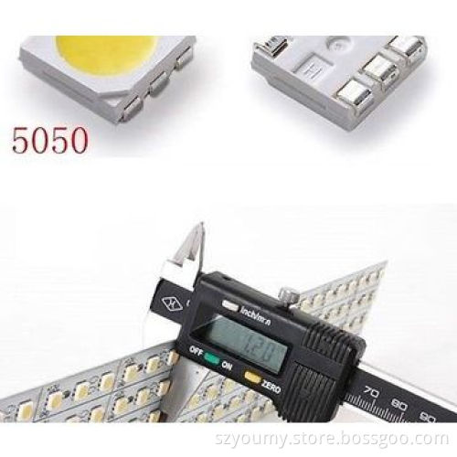 72LED/m Non-waterproof SMD 5050 rigid strip light with DC/12V, cool white/warm white